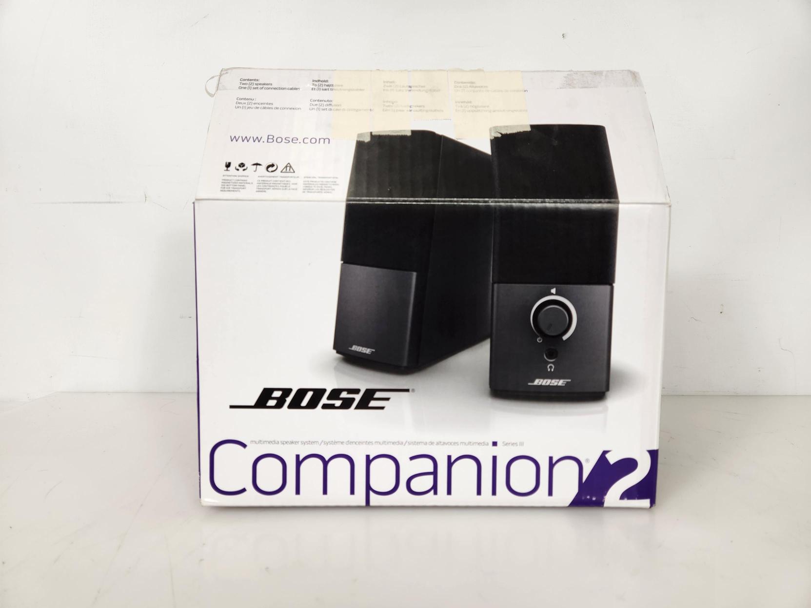 Bose Companion 2 Series III Multimedia Speaker System – MSU