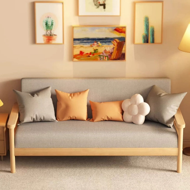 ソファ 2人掛け/2.5人掛け ファブリック ソファー ナチュラル シンプル