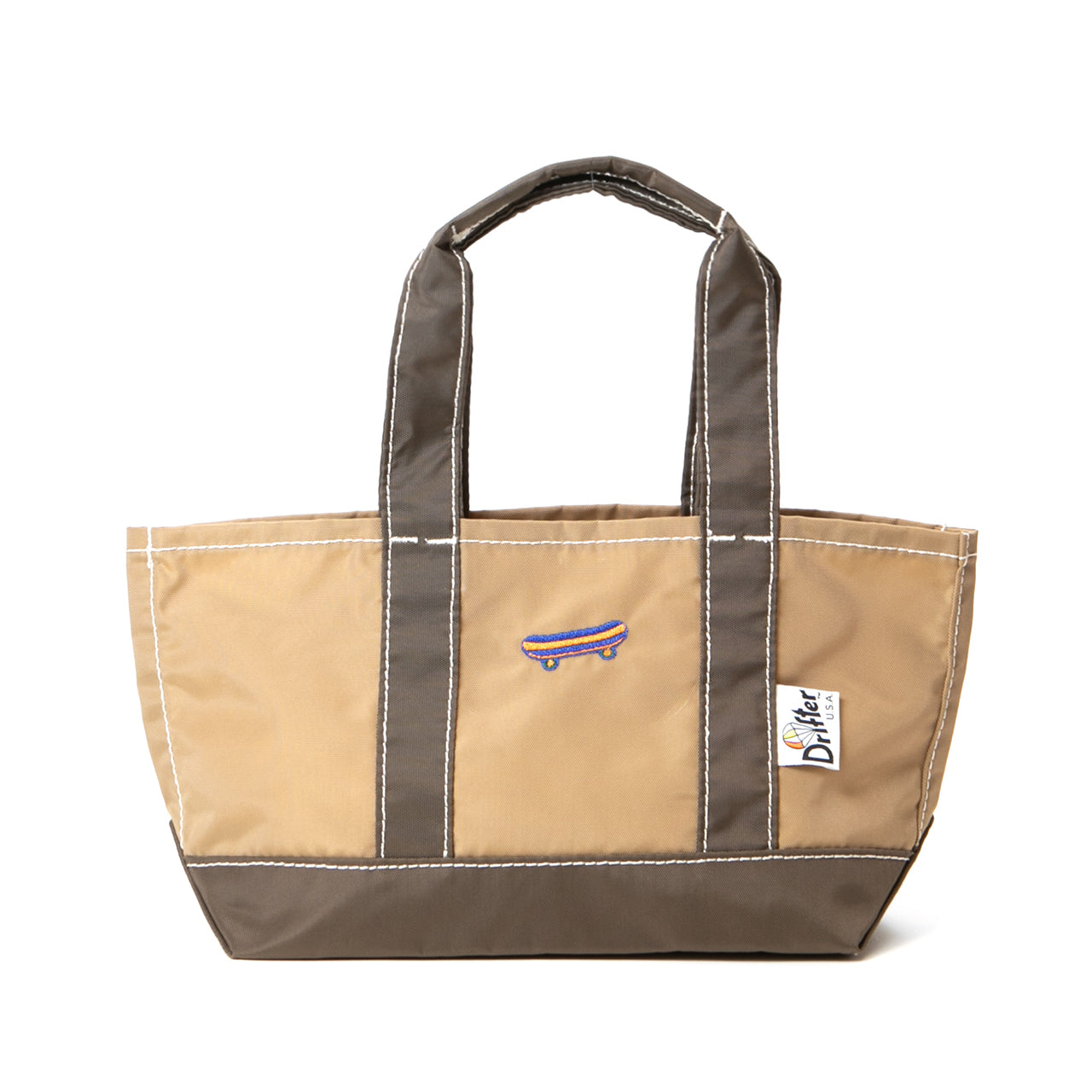 SAMPLE-BUCKEYE MINI TOTE TAN x COFFEE (SKATEBOARD) / サンプル
