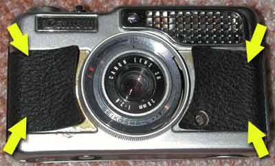 キャノン：初代デミの分解・レストア(Canon Demi)