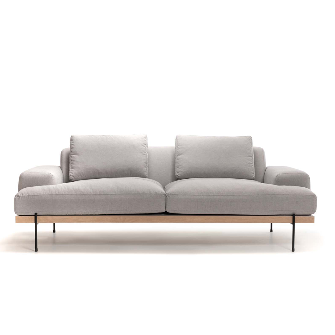 Catalina 2 Arm Sofa - Fog – Faustine Furniture