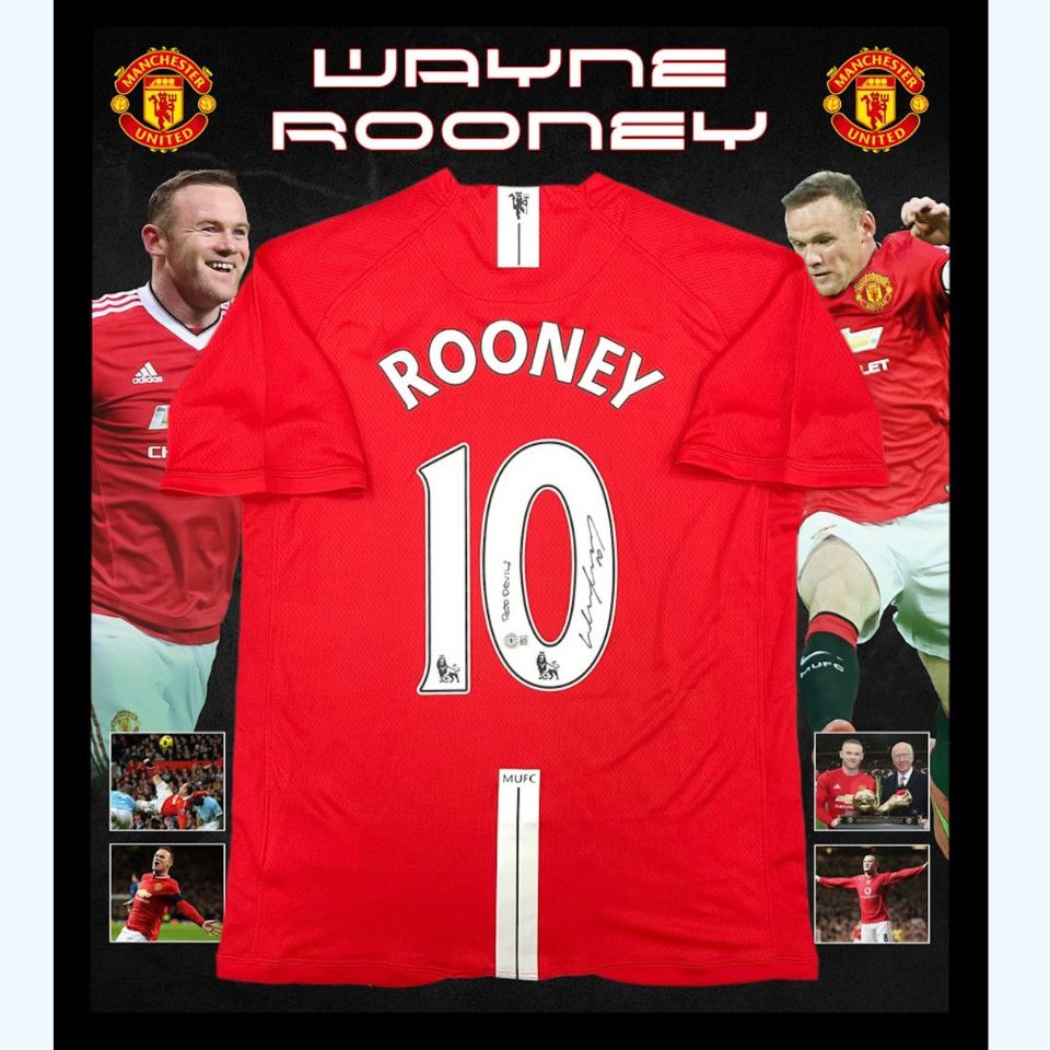 マンチェスターユナイテッド 07-09 ユニフォーム ルーニー #10