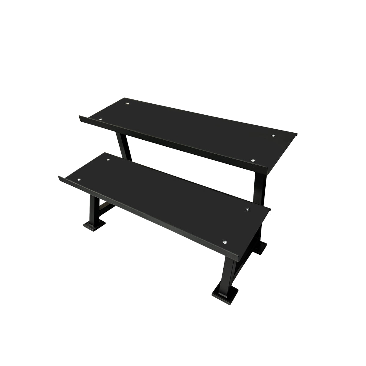 単品販売】ヘックスラバーダンベルラック ハーフサイズ 2段 収納 – ONI