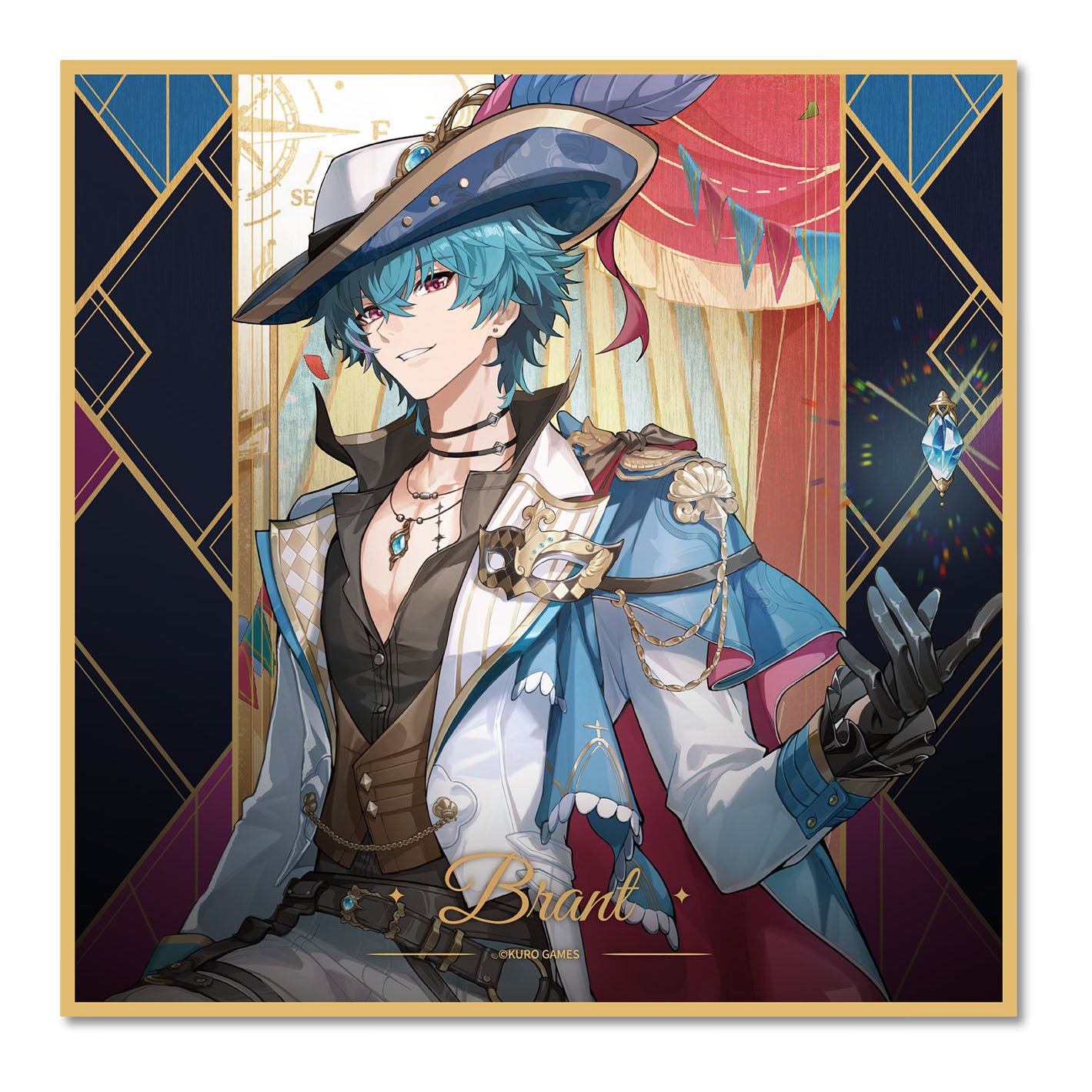 FUN4YEAH 鳴潮 ベルベットフラックスシリーズ 色紙 ブラント【予約商品