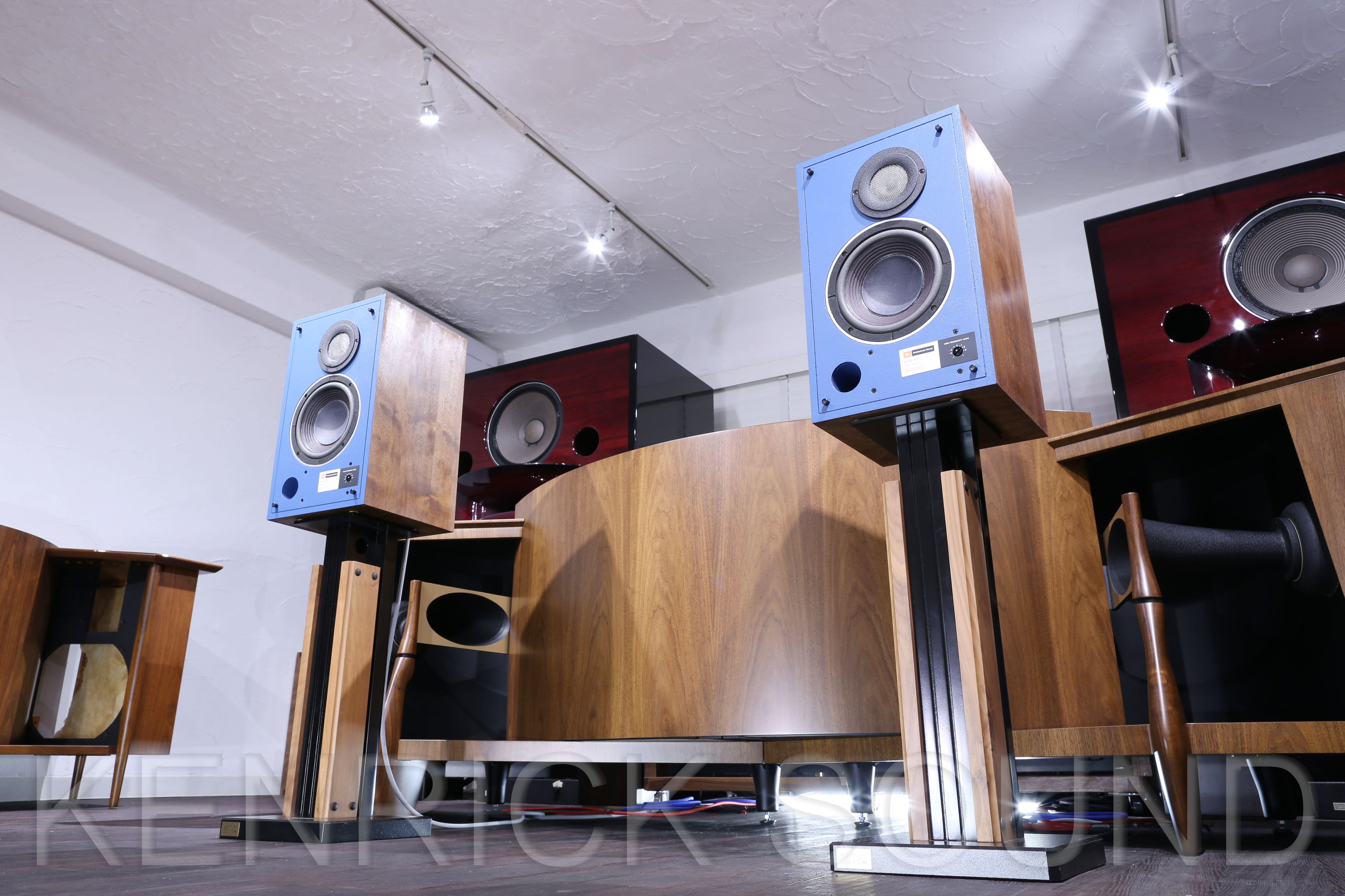 JBL 4301 理想のオールアルニコカスタム ブルーバッフル HG