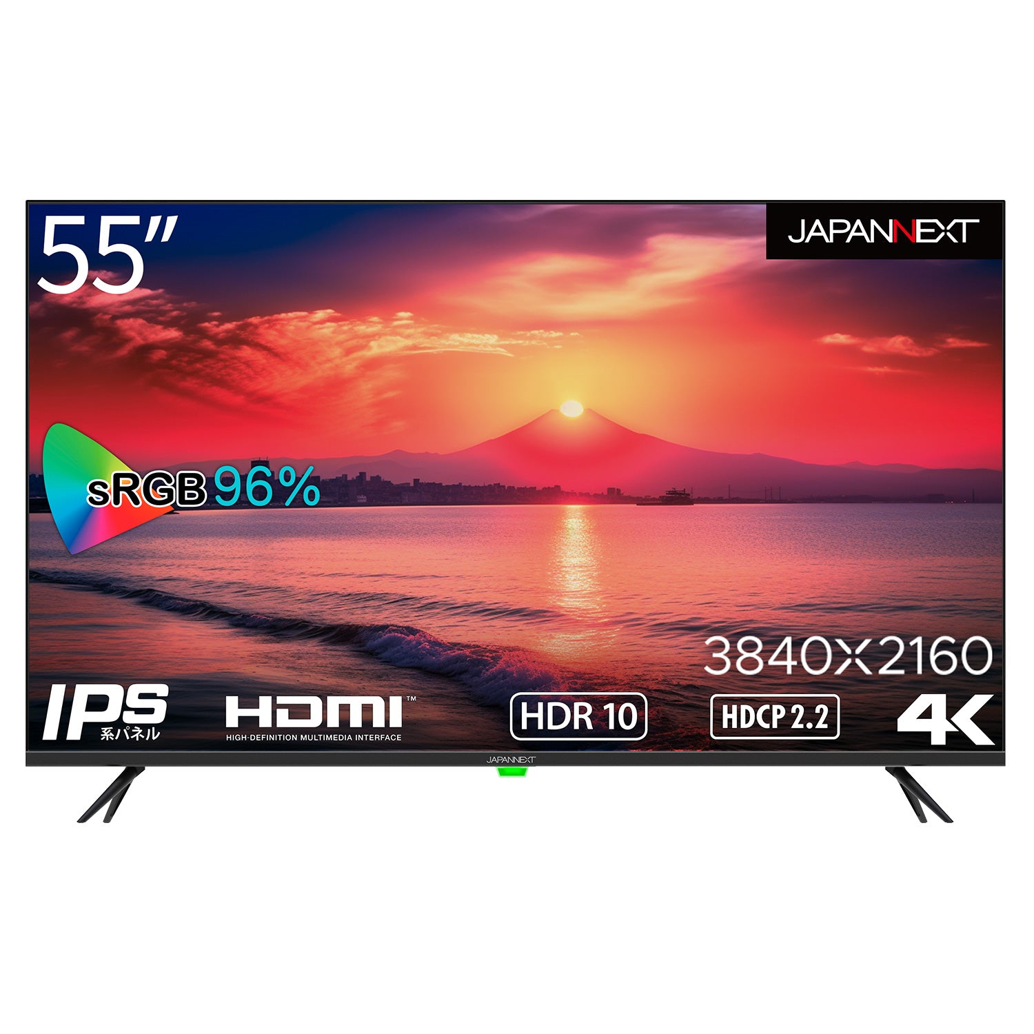 JAPANNEXT 55インチ 大型4K(3840x2160)液晶ディスプレイ JN