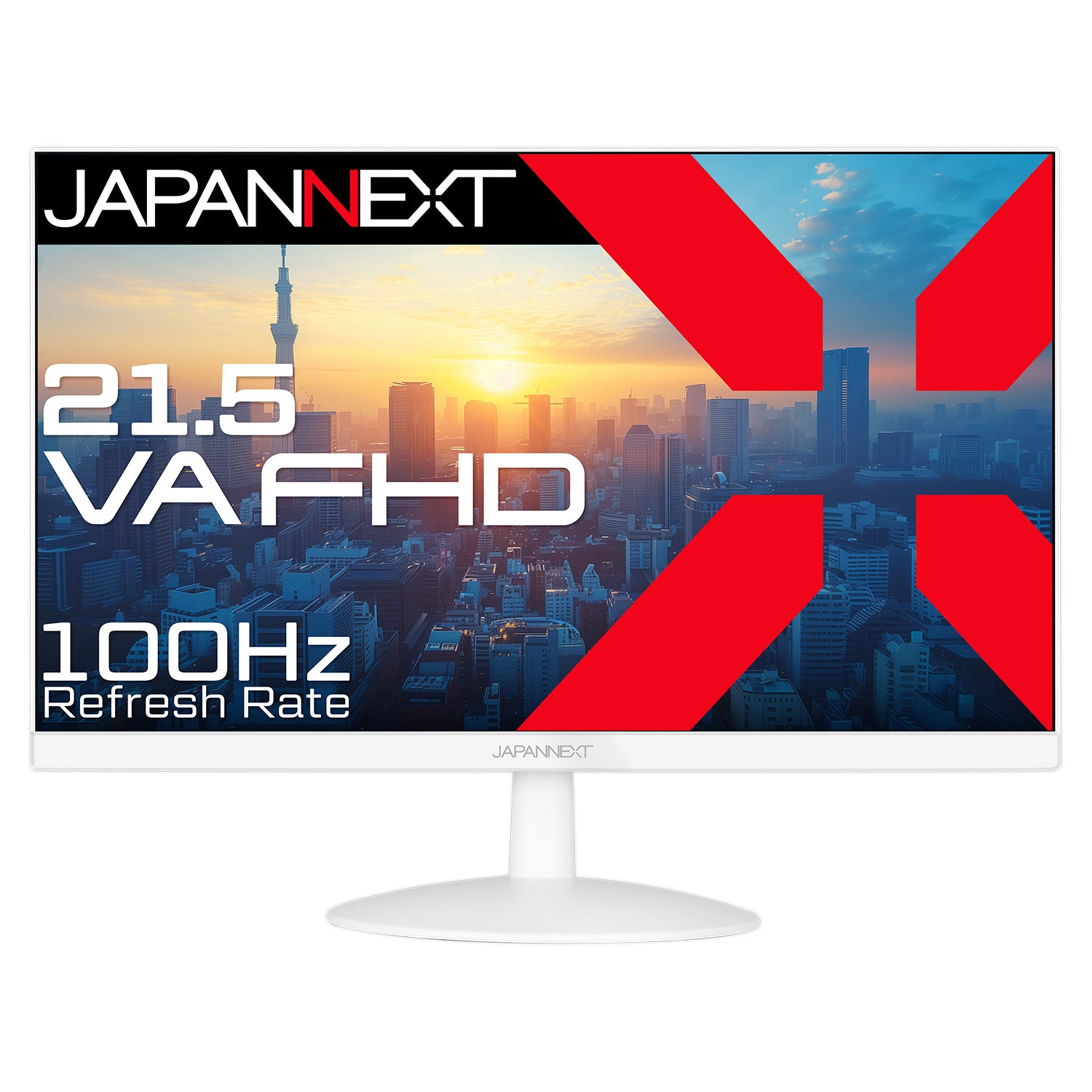 JAPANNEXT 21.5インチ VAパネル搭載 フルHD(1920x1080)解像度 液晶