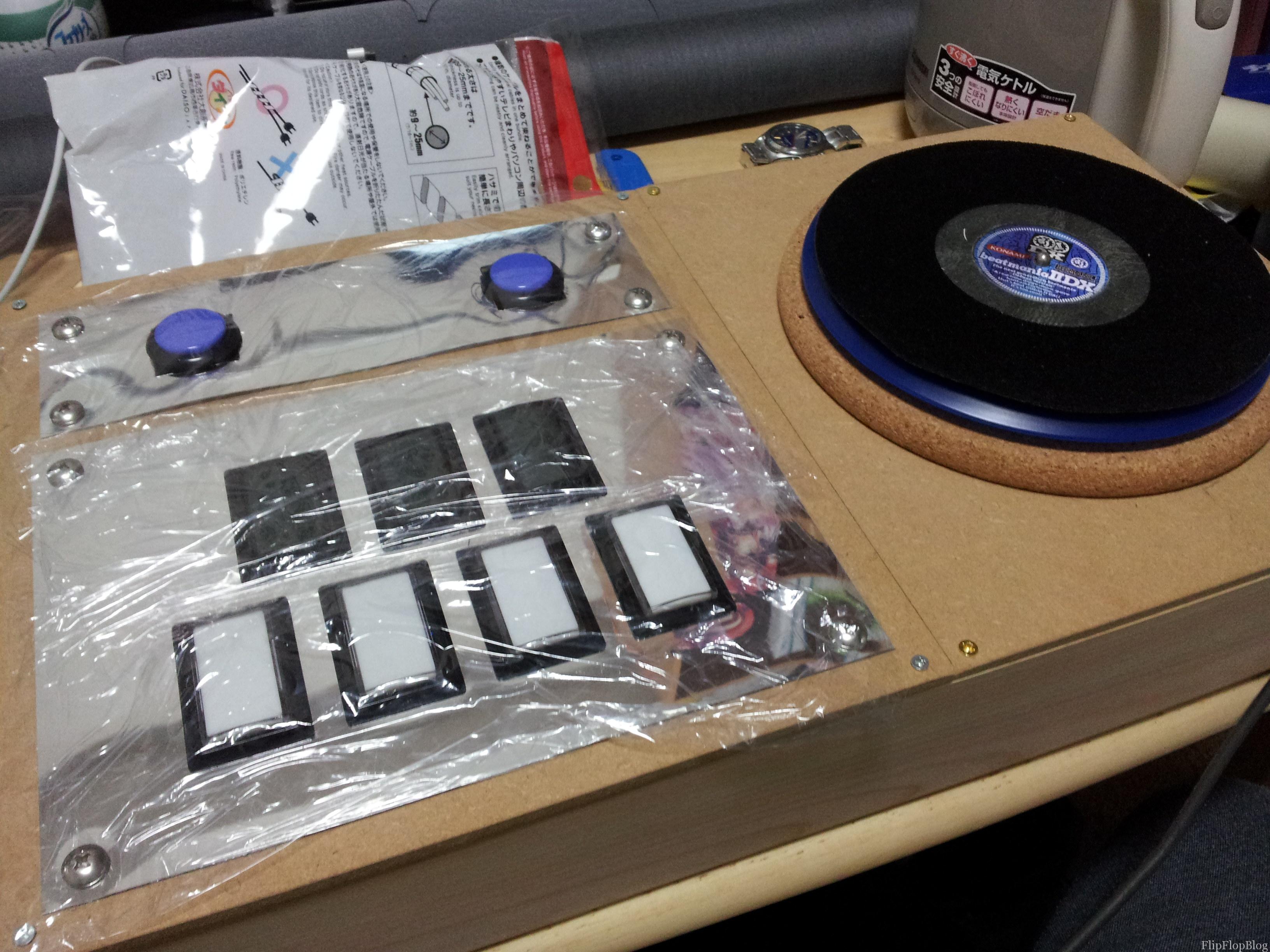 IIDX専用コントローラーを改造しました。 - FlipFlopBlog