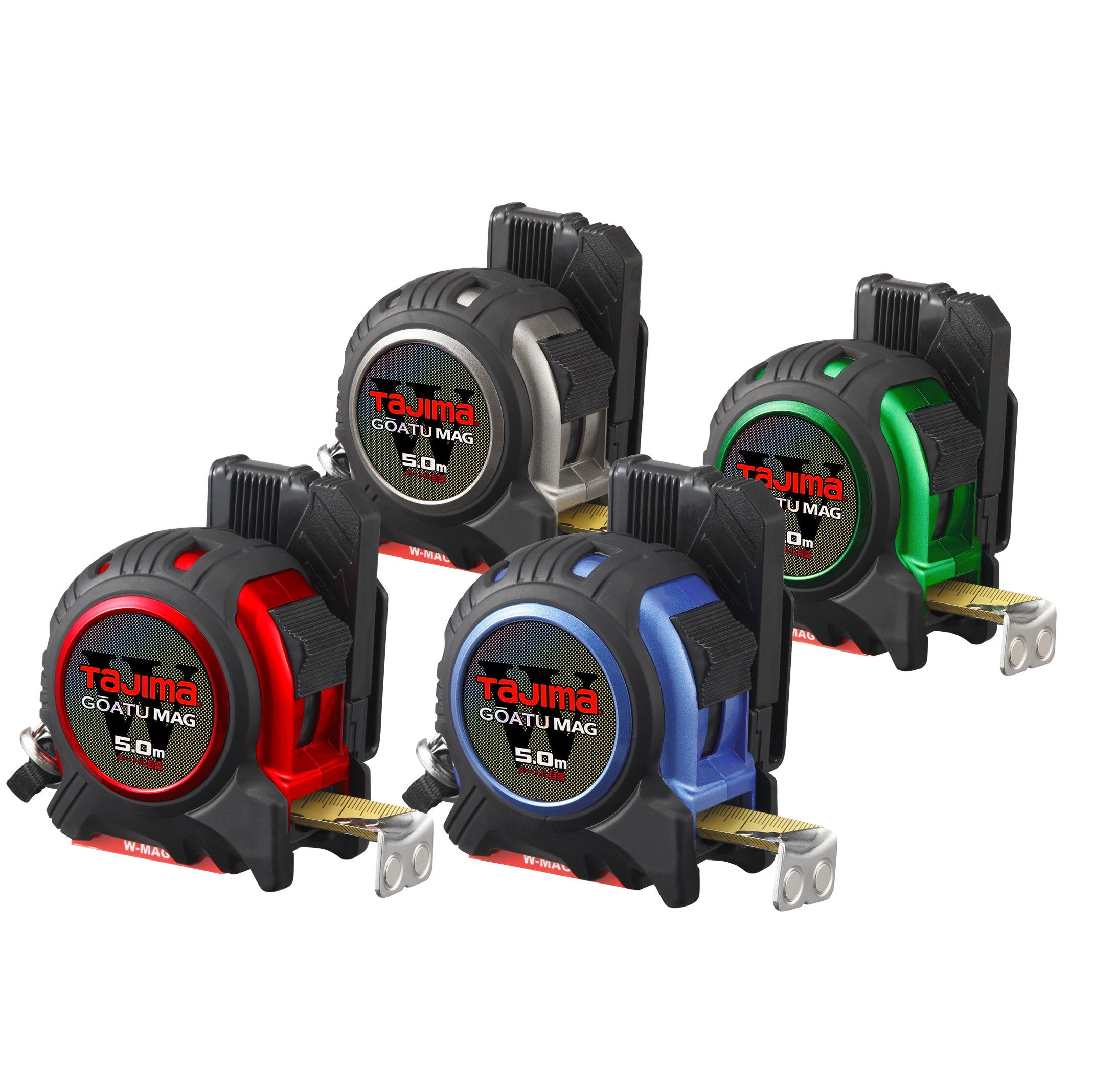 タジマ 剛厚Gロック25mm幅5.0mセフダブルマグ 4色限定品