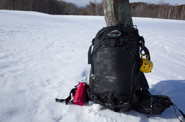 冬用ザック ～ OSPREY KODE32 : 山に野に川に呑みに