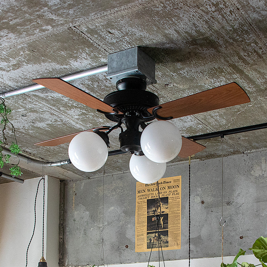 VANISE CEILING FAN LIGHT（ バニーズ シーリングファンライト）