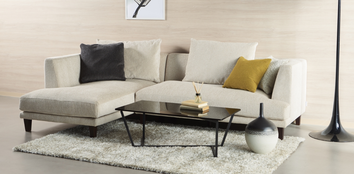 matilda] カウチ（向って右）・2P片肘ソファ（向って左）セット