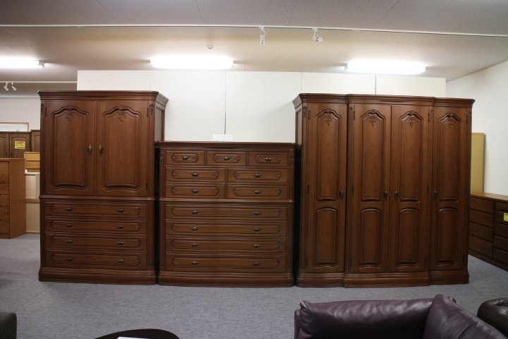 高級チーク材をふんだんに使った3点セット〔ta013〕 – 府中家具の館