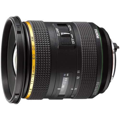 HD PENTAX-DA☆ 11-18mm F2.8 ED DC AW