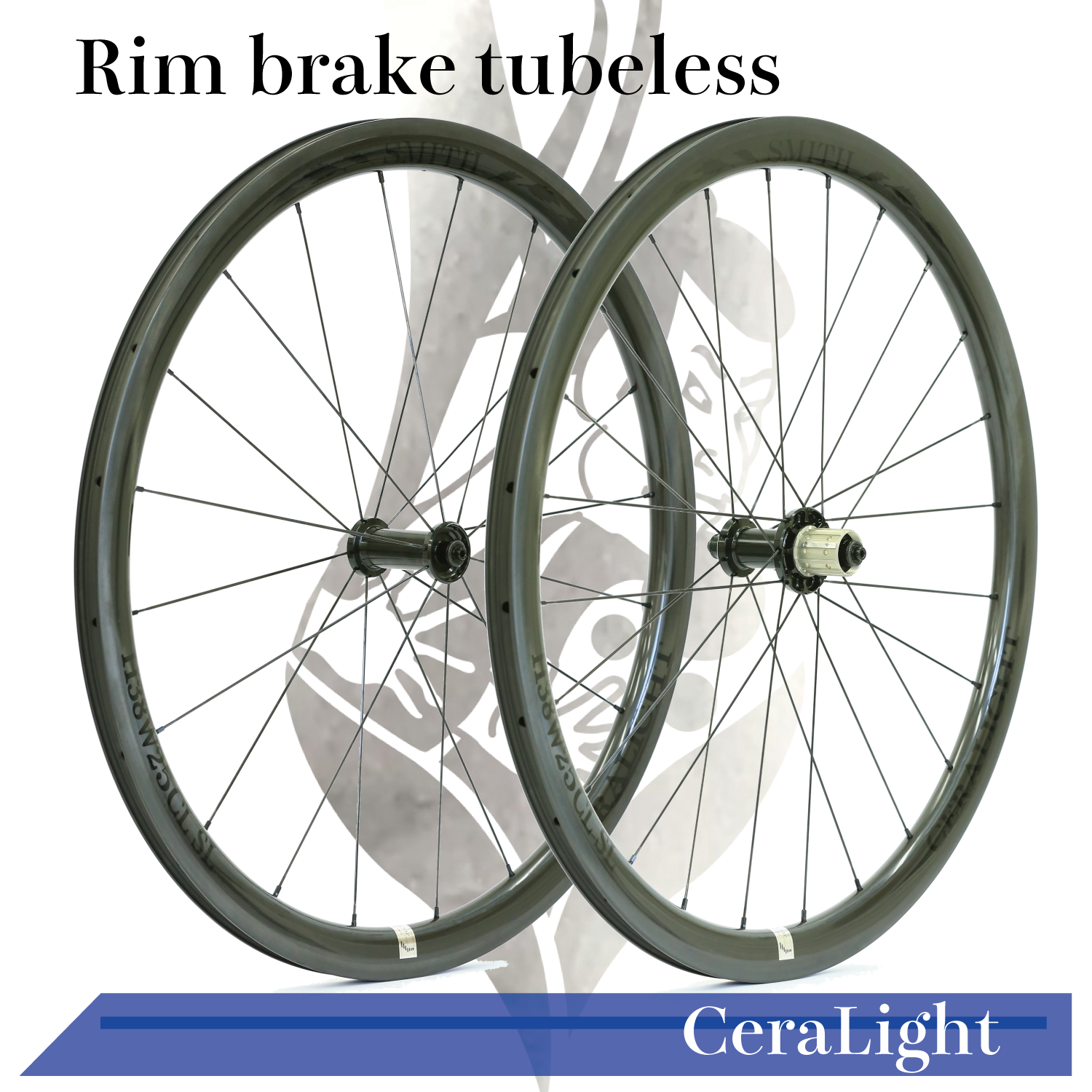 リムブレーキ用 超軽量ホイール「CeraLight」
