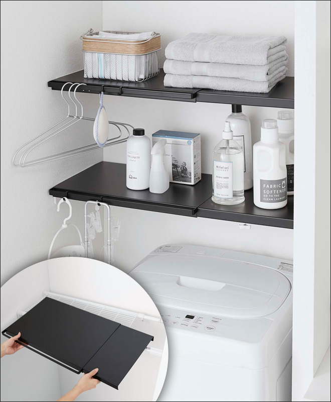 山崎実業 ランドリーラック 収納ラック オープンラック ウォール