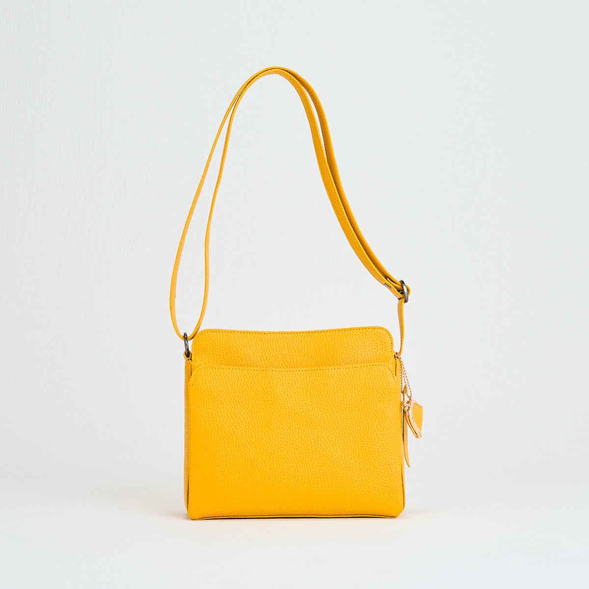 2段ポシェット シュリンク イエロー ｜ 鎌倉のバッグ 鎌倉高野