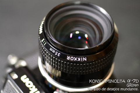 NEW NIKKOR 35mm F2 のジャンクは GETした事さえ忘れていたw
