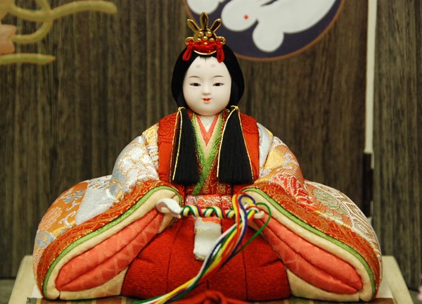 木村 秀櫻作 収納木目込親王飾｜雛人形・五月人形なら人形の和光