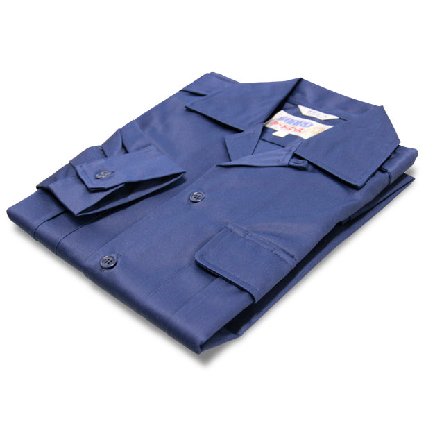 防災用 厚手で丈夫な肩章付開衿長袖シャツ【通年】 – 株式会社フクヨシ