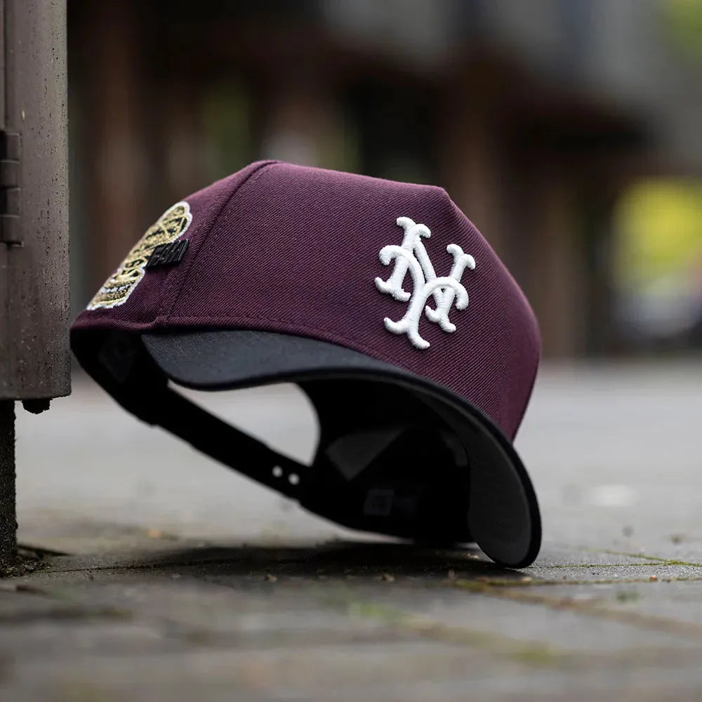 NEW ERA 9FORTY A-FRAME MLB NEW YORK METS TWO TONE / GREY UV SNAPBACK