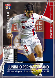 ジュニーニョ・ペルナンブカーノ | WCCF カードデータ詳細