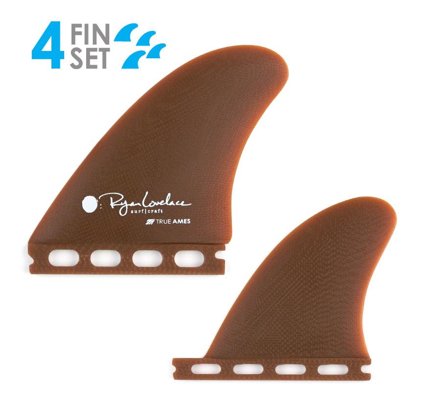 Lovelace Piggyback Quad Fins by True Ames fins - Shop Now – The
