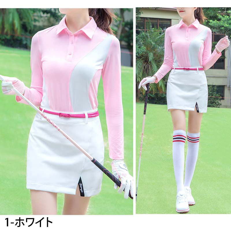 ゴルフスカート レディース ゴルフウェア タイトスカート インナー