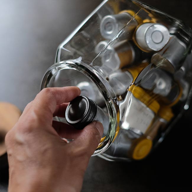 六角形のクッキージャー – zakka store towi