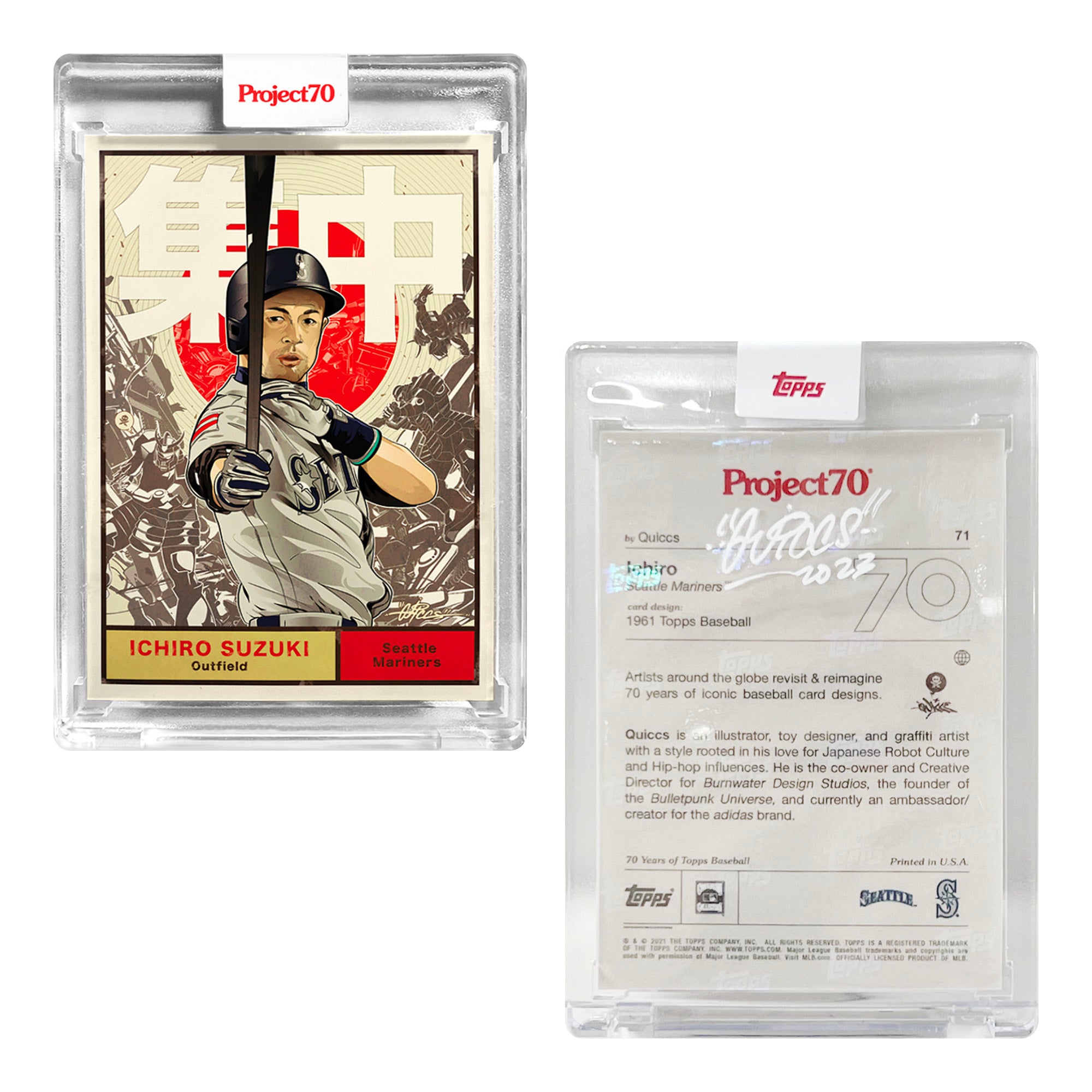 Topps Project70® Card 71 - 1961 Ichiro Signed by Quiccs – TOY TOKYO