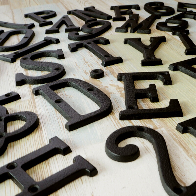 楽天市場】アイアン雑貨 アイアン アルファベット 切り文字 [N〜Z