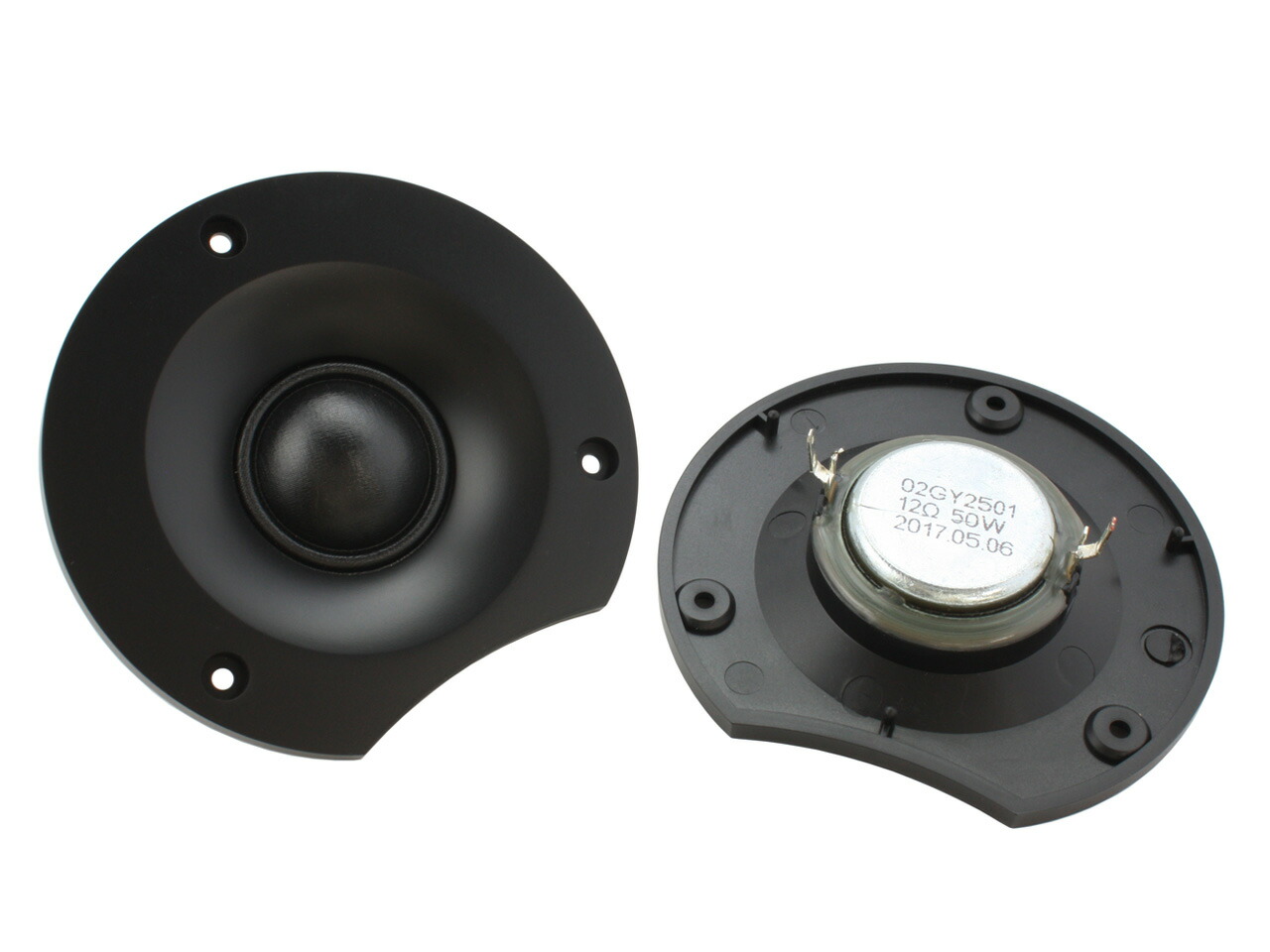 楽天市場】3穴ベゼル一体型 高耐入力・高品質シルクドームツイーター