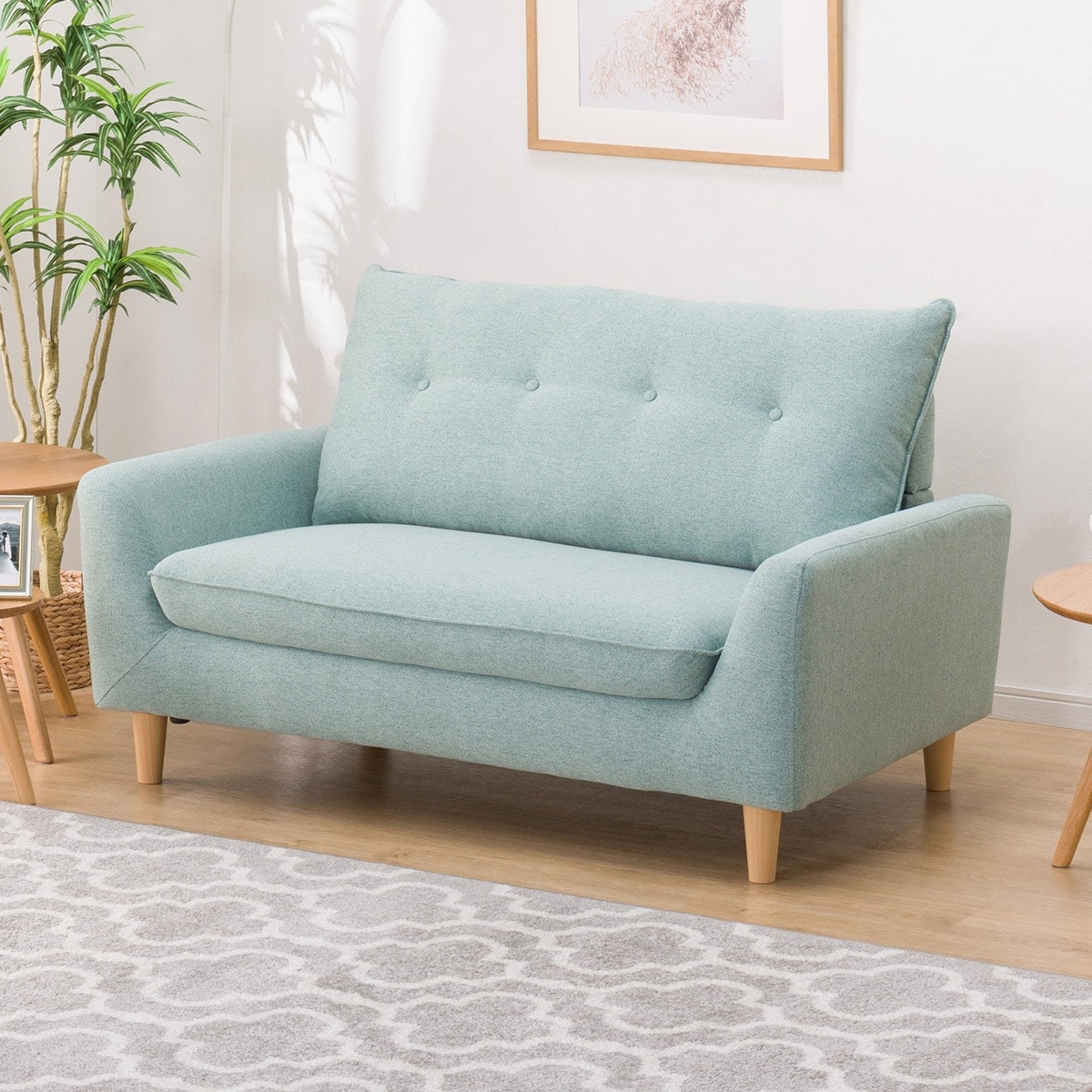 楽天市場】ローソファにもなるコンパクトソファ(Nパック4) ニトリ