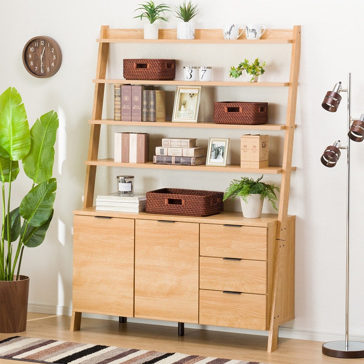 楽天市場】[幅124cm] サイドボードラック (エトナ 120SB) ニトリ