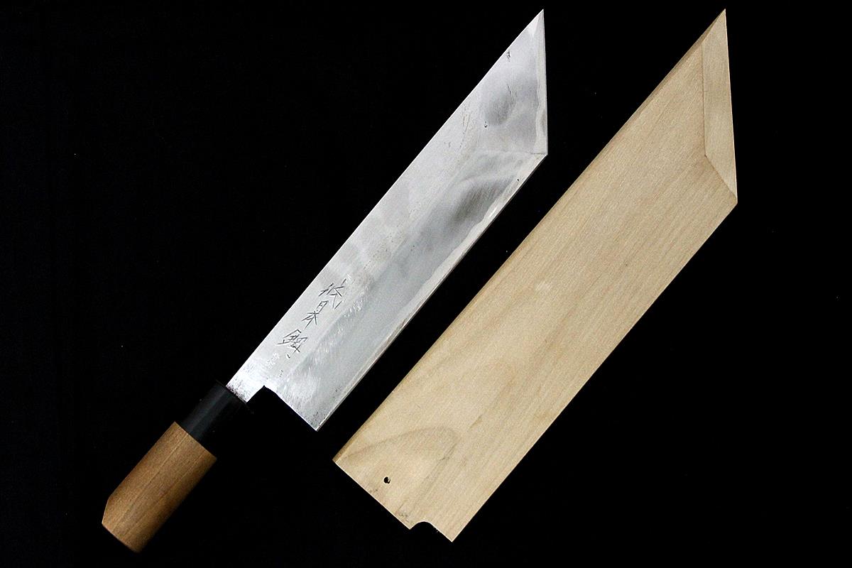 楽天市場】【中古】【美品】正千代 上 鰻裂包丁 江戸裂き 八寸 霞 青鋼