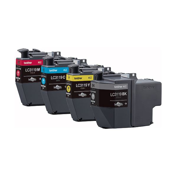 楽天市場】(まとめ）ブラザー インクカートリッジ 4色パック大容量