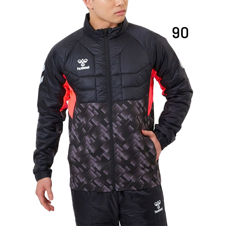 463セットアップヒュンメルaddelmパデッドフーディプルオーバー中綿M