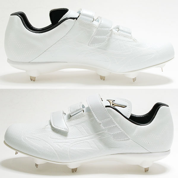 楽天市場】【交換往復送料無料】 野球 スパイク 金具 大人 白 ミズノ