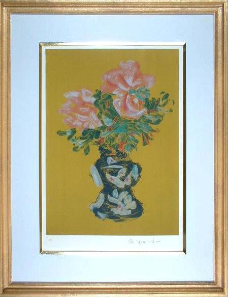 楽天市場】梅原龍三郎 花の図 リトグラフ 直筆サイン入り : ギャラリー