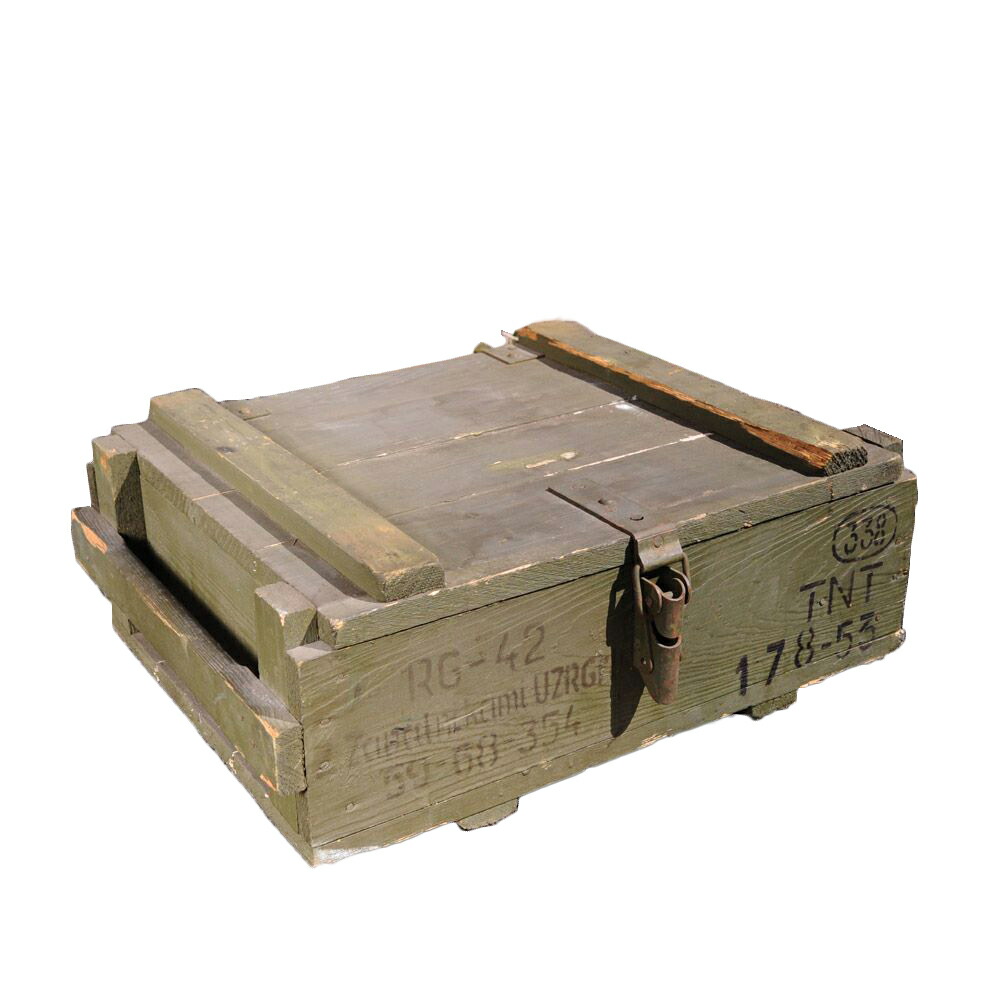 楽天市場】軍放出品 ミリタリーボックス 木製TNTボックス ポーランド軍