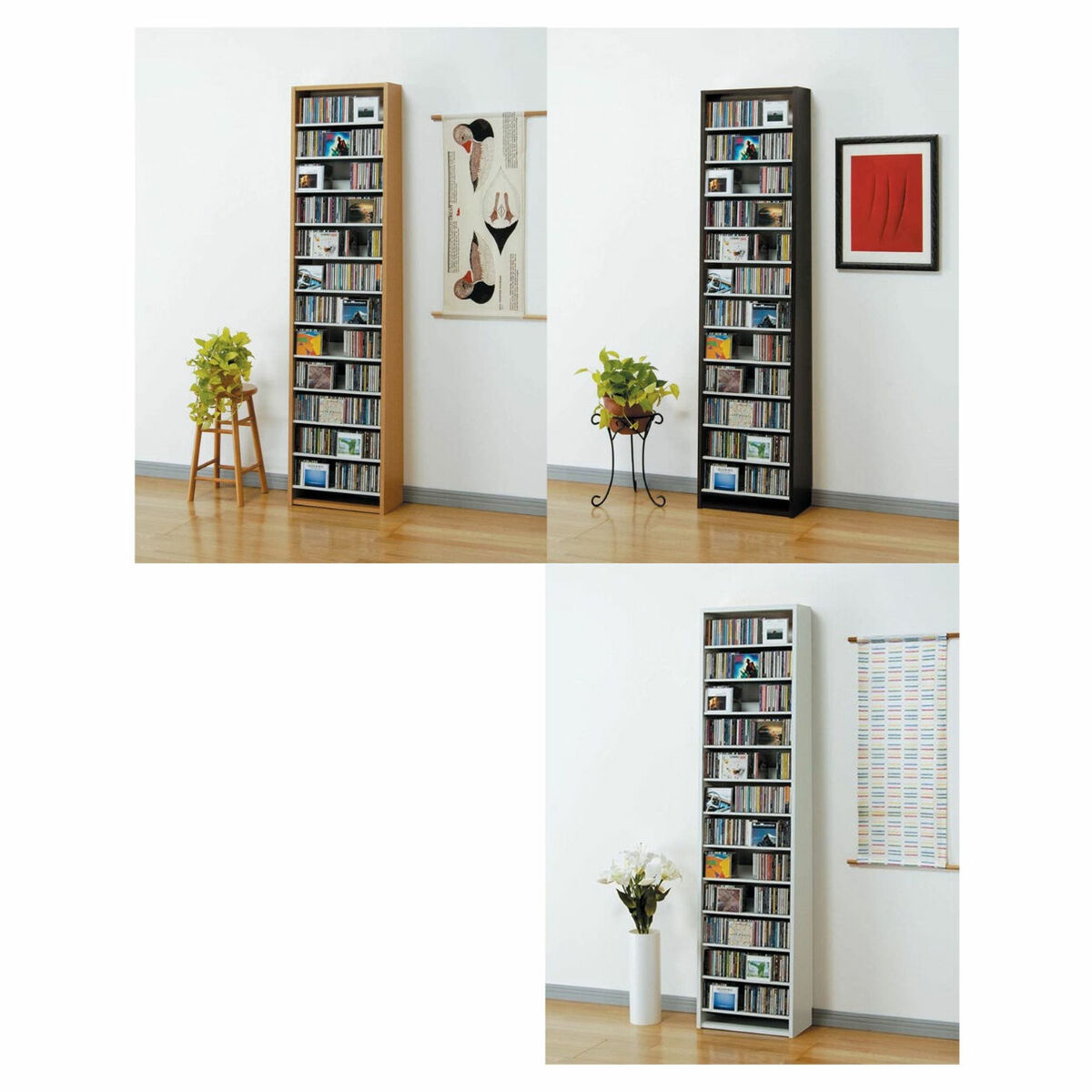 楽天市場】【CDストッカーCS540 】/ AUX / オークス / CDラック CD収納