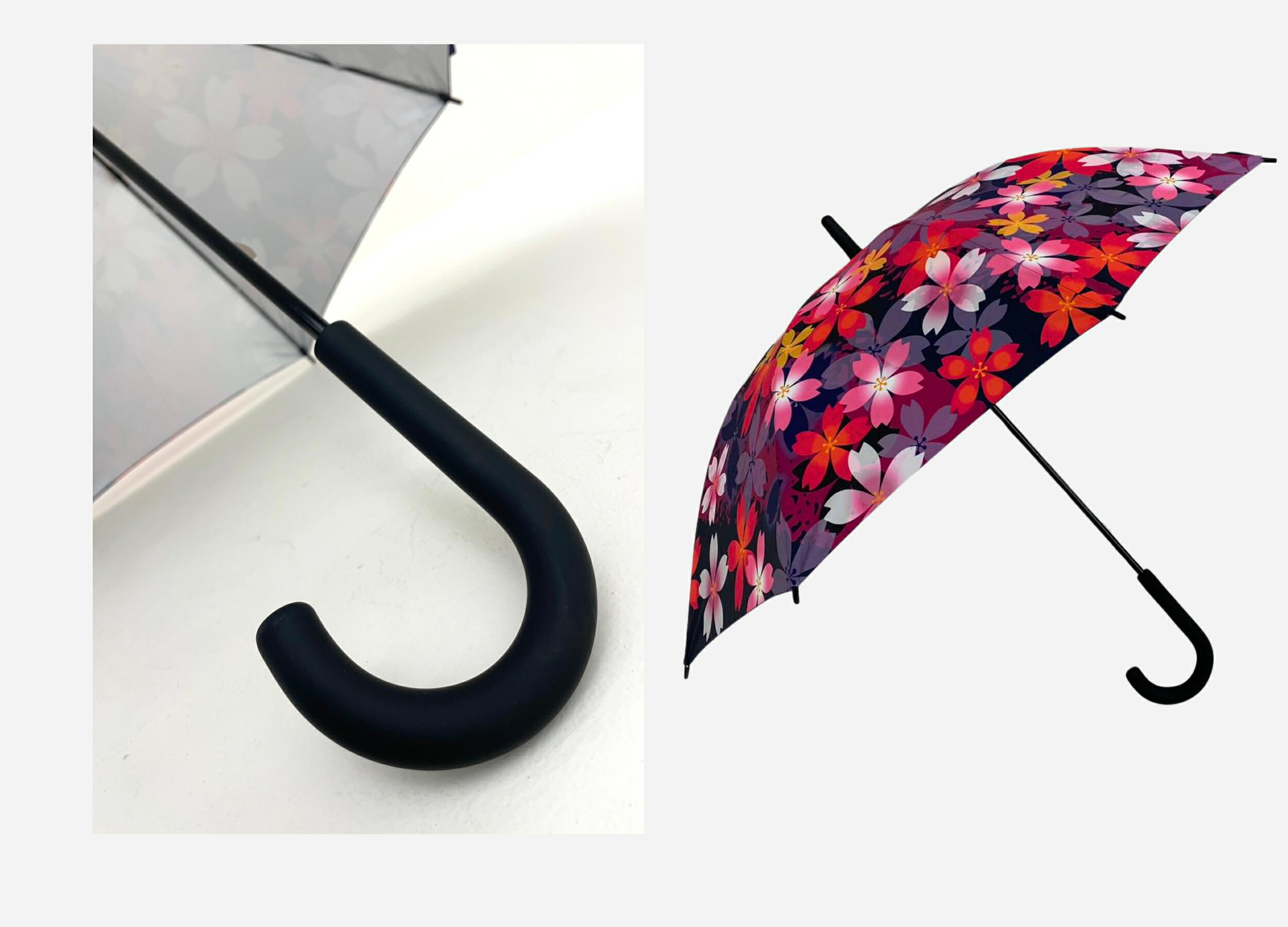 楽天市場】【サクラ柄 パラソル(大)75cm 】 エリートグリップ ゴルフ傘