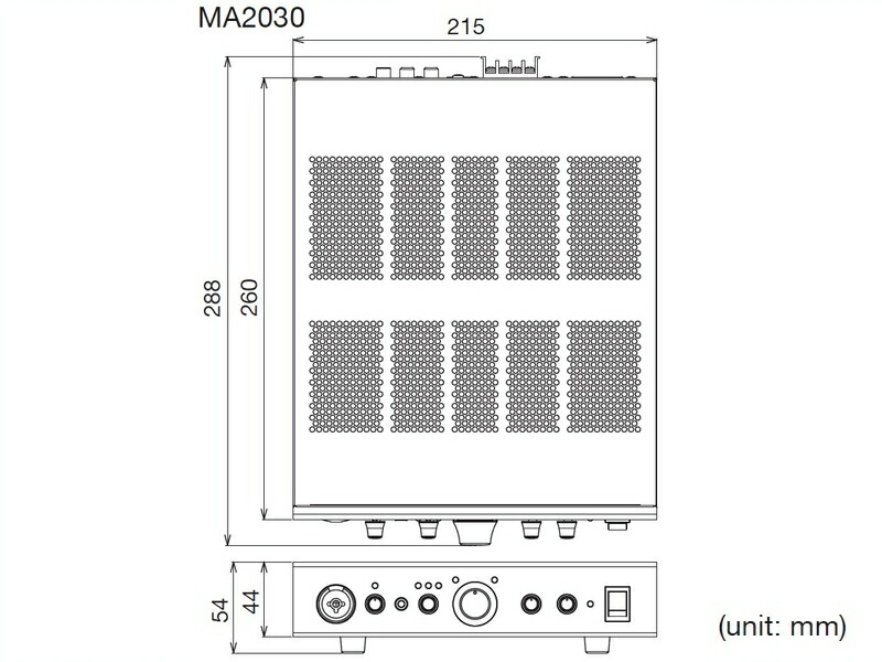 楽天市場】YAMAHA ヤマハ MA2030a ◇ パワーアンプ ( ハイ・ロー