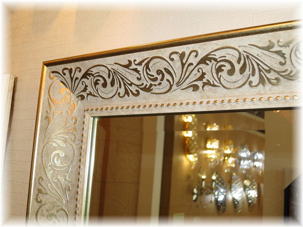 楽天市場】【期間限定pt3倍】 アンティーク ミラー 全身鏡