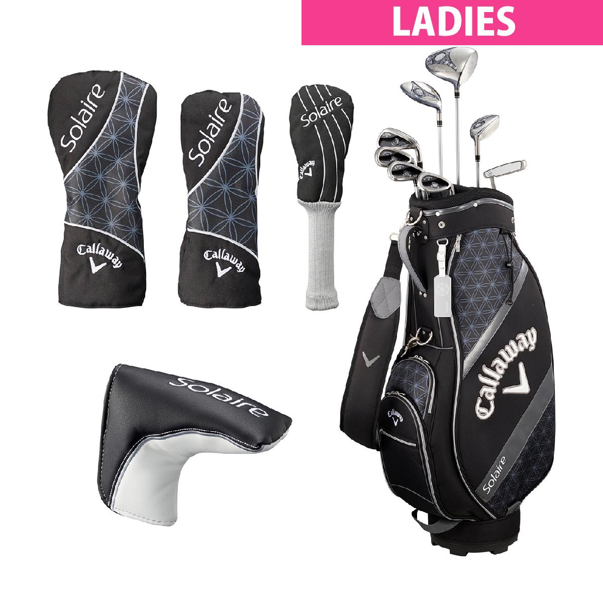 楽天市場】キャロウェイゴルフ SOLAIRE ソレイル クラブセット(8本