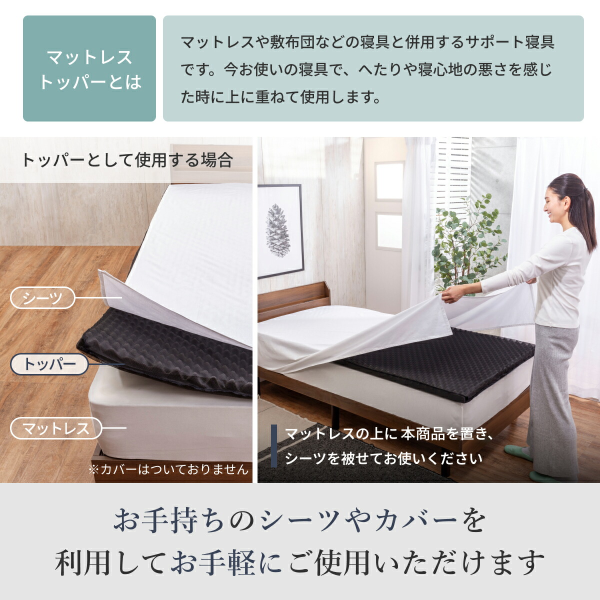 楽天市場】GOKUMIN Simple 高反発マットレス カバーなしタイプ 高反発