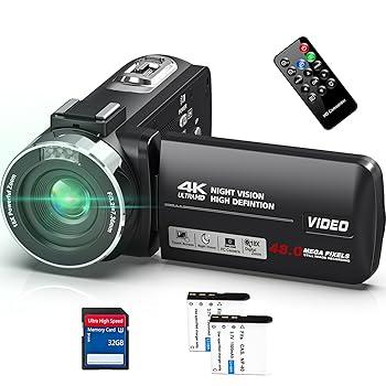 楽天市場】Keculbo 4K 48MP ビデオカメラの通販