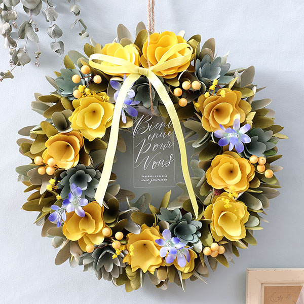 楽天市場】リース ナチュラルリース Lサイズ 送料無料 直径約30cm以上