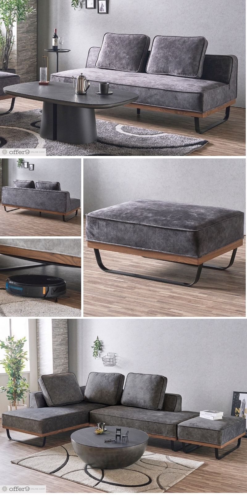 offer9 3P、1Pセット ソファーソフトテック 野中企画 販売 中 offer9