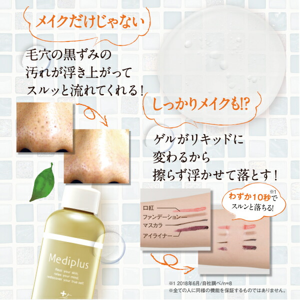 楽天市場】【公式】メディプラス クレンジングゲル 160g (約2か月分